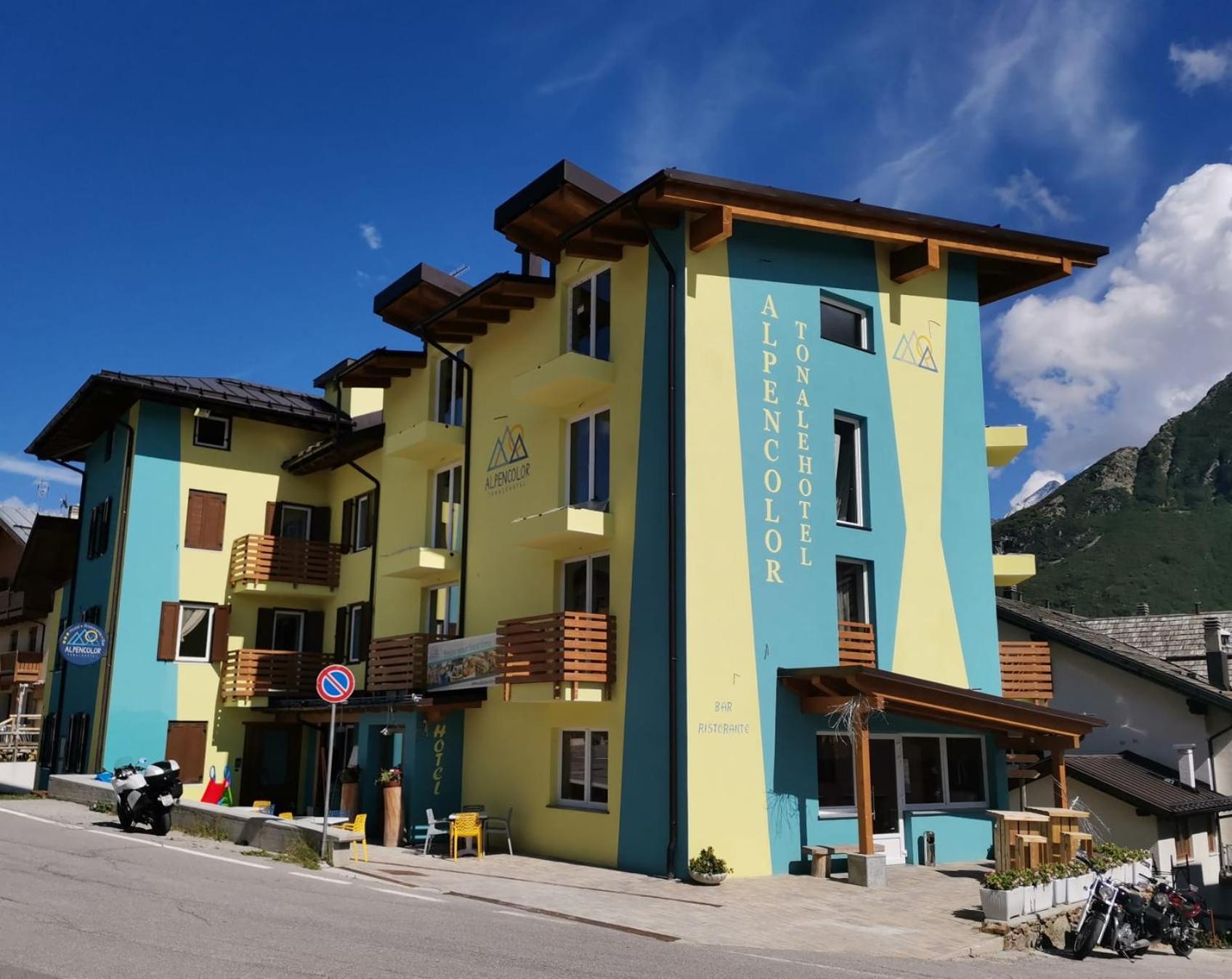 Alpencolor Hotel Tonale باسو ديل تونالي المظهر الخارجي الصورة